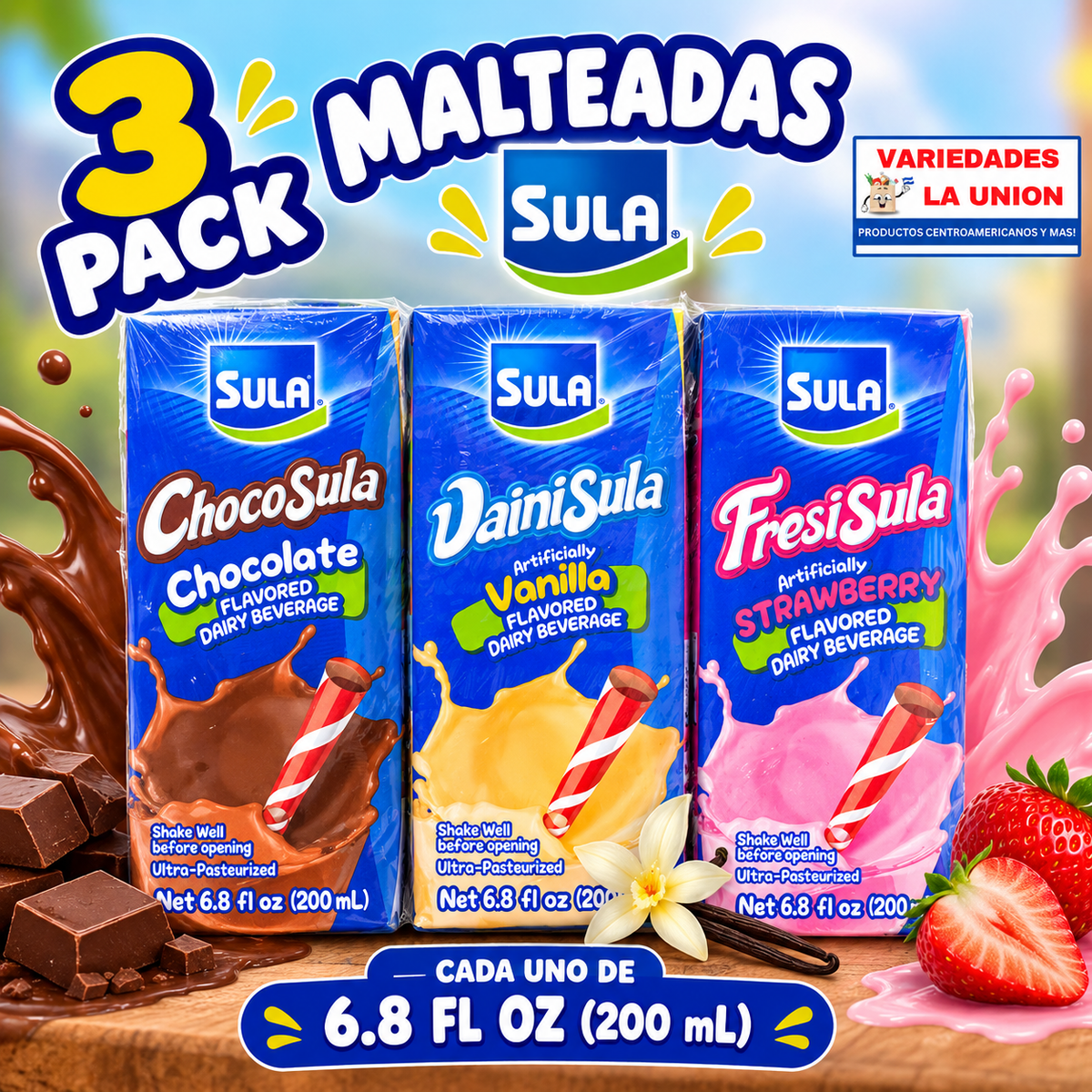 MALTEADAS SULA 3 PACK
