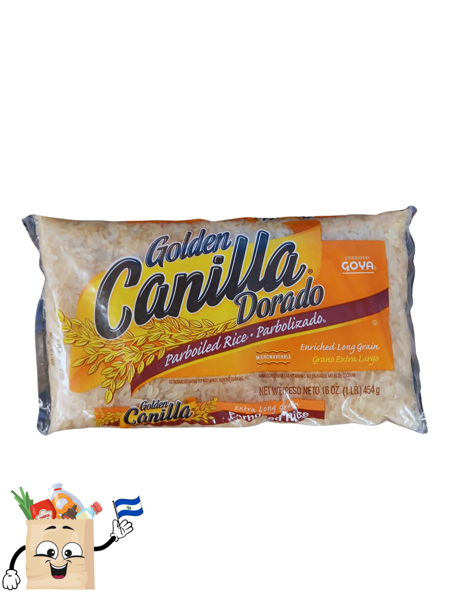 ARROZ CANILLA DORADO 1LB