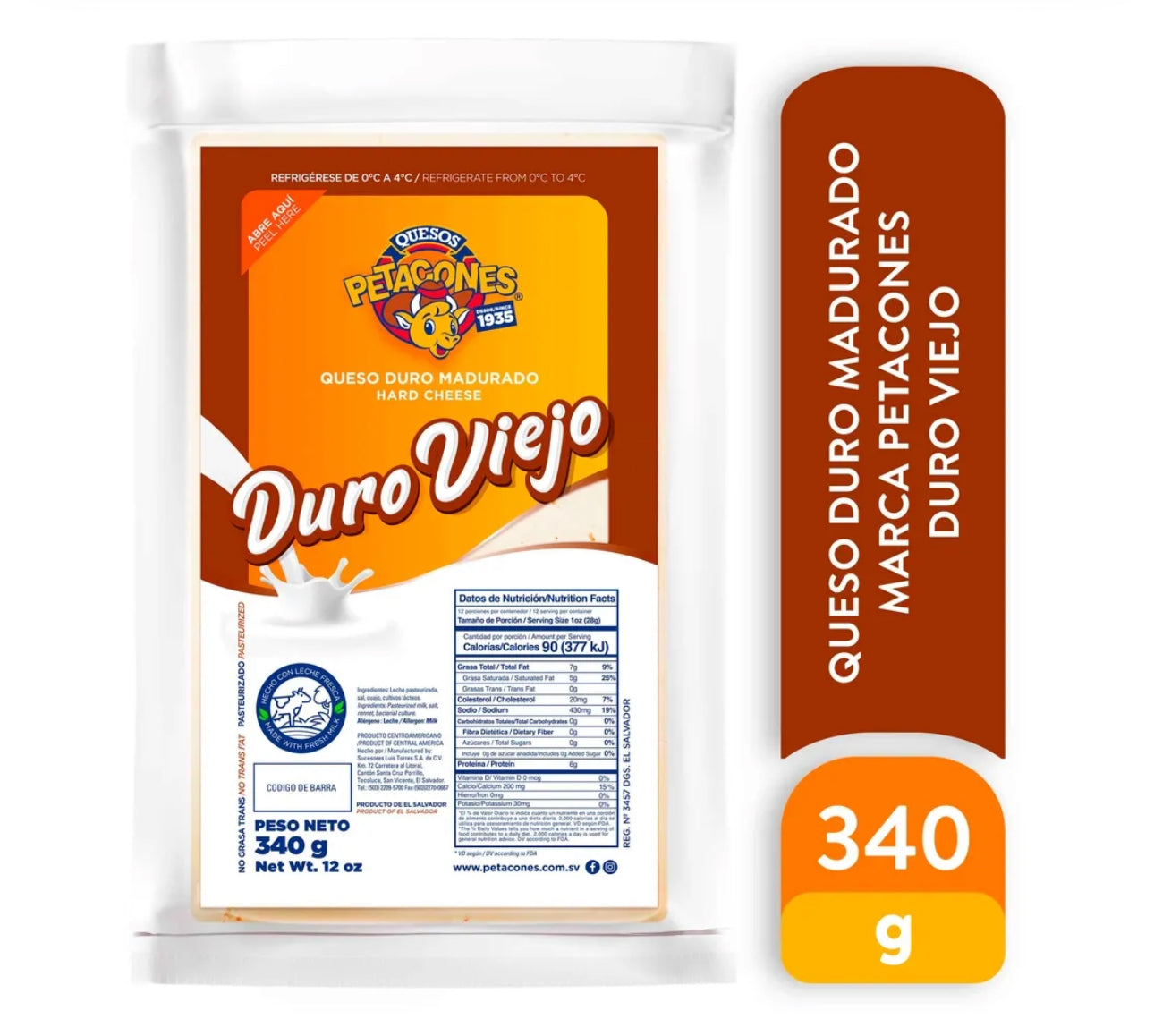 Queso Petacones - Duro Viejo