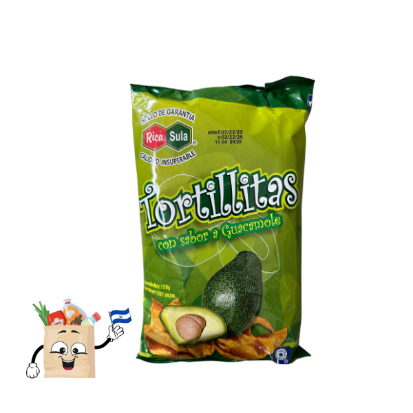 TORTILLAS - GUACAMOLE
