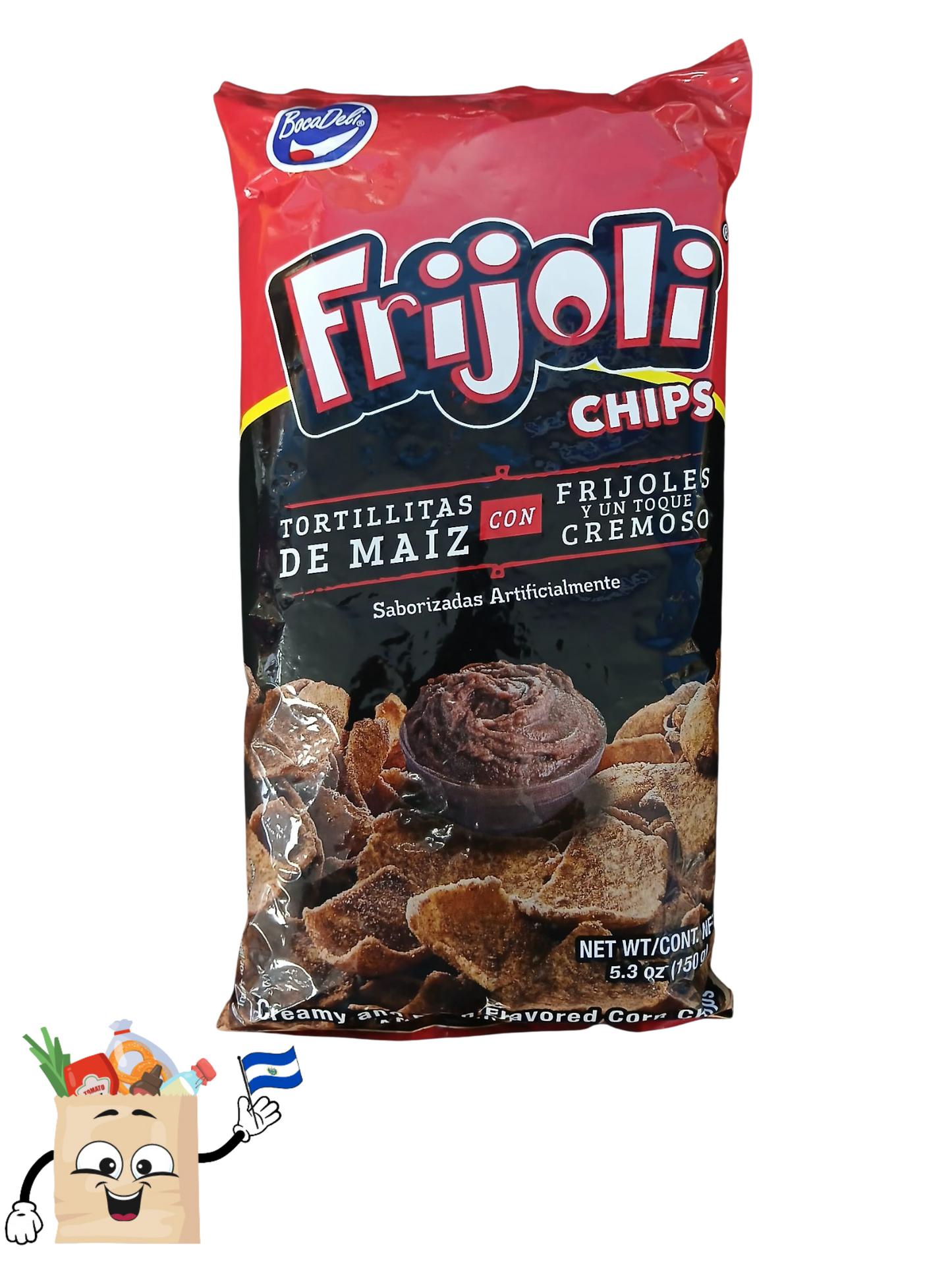 BOCADELI - FRIJOLI CHIPS