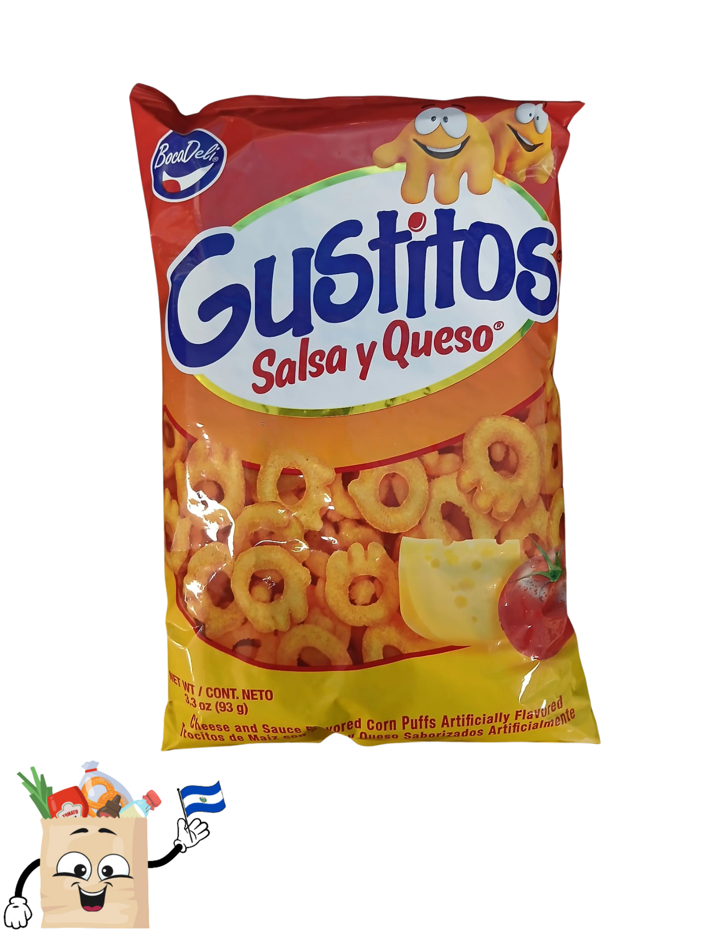 BOCADELI - GUSTITOS SALSA Y QUESO