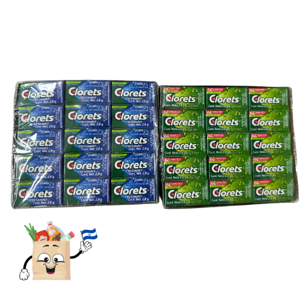 CAJA DE CLORETS