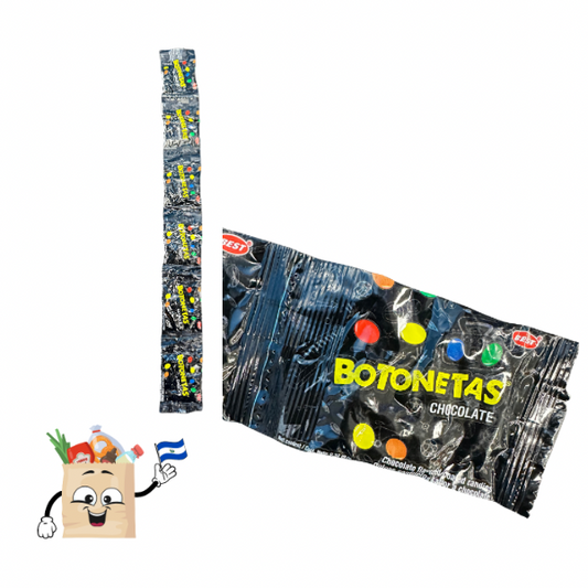 TIRA DE 6 BOTONETAS
