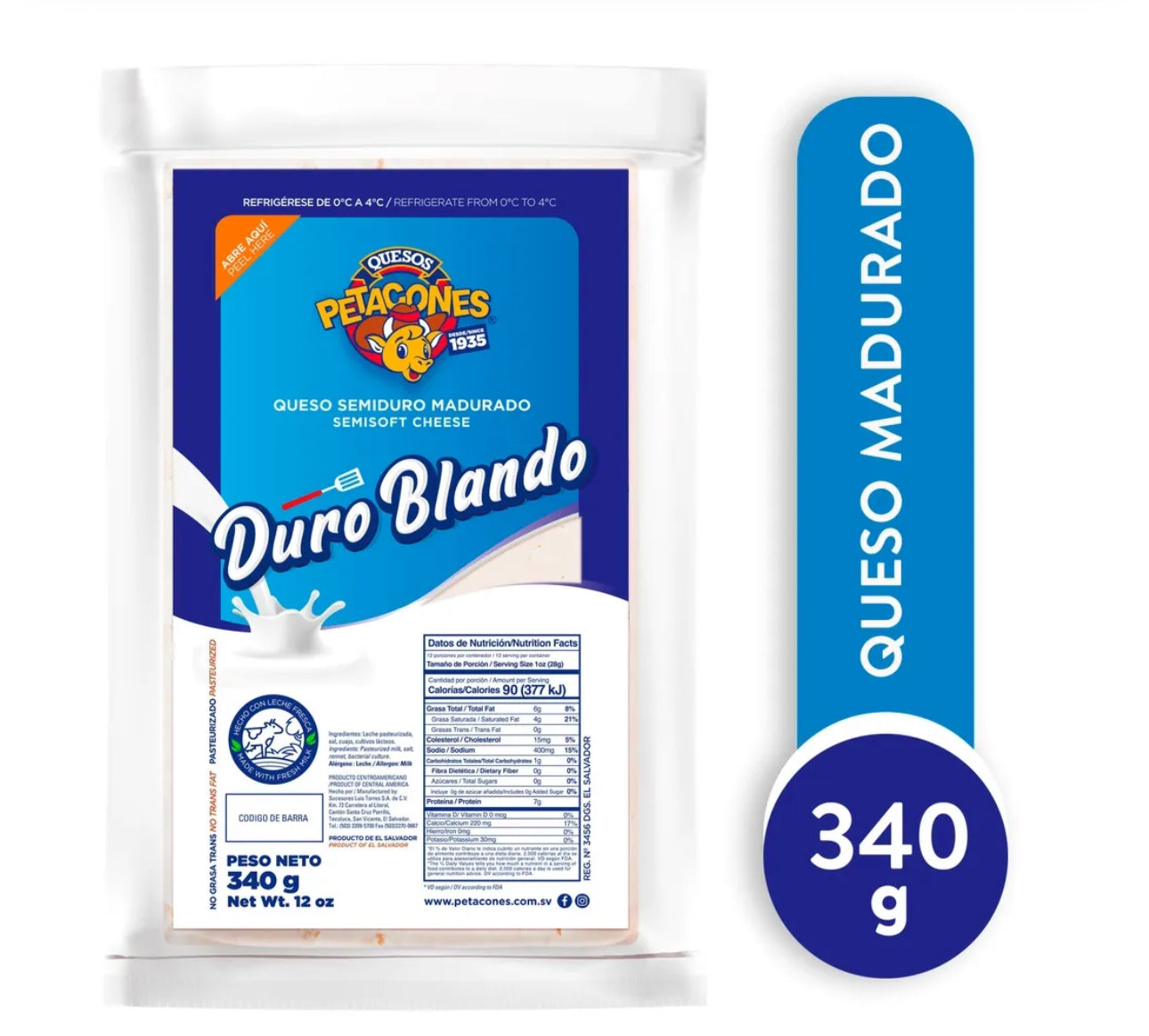 Queso Petacones - Duro Blando