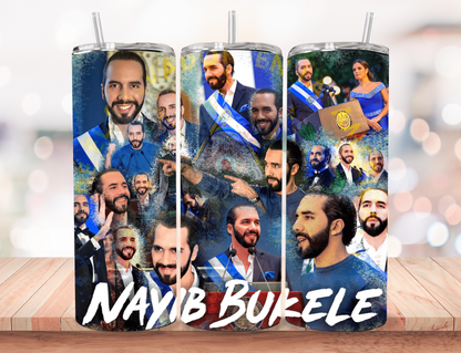NAYIB BUKELE TUMBLER