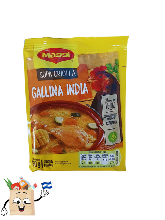 SOPA MAGGI - GALLINA INDIA