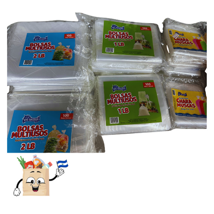 BOLSAS MULTI USO Y PARA CHARAMUSCAS