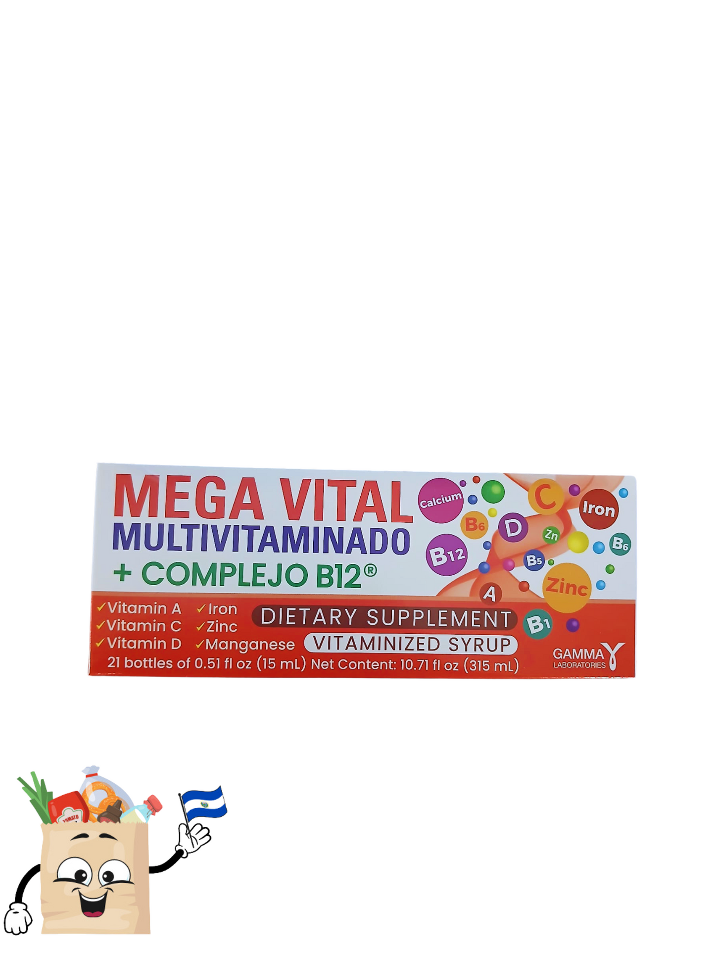 MEGA VITAL MULTIVITAMINADO + COMPLEJO B12