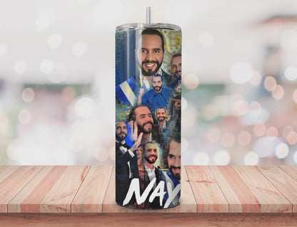NAYIB BUKELE TUMBLER