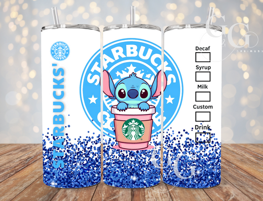 STITCH X STARBUCKS - AZUL