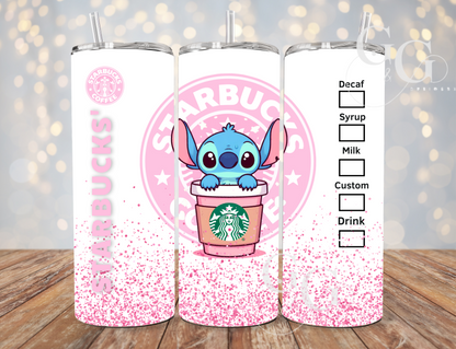 STITCH X STARBUCKS - ROSADO